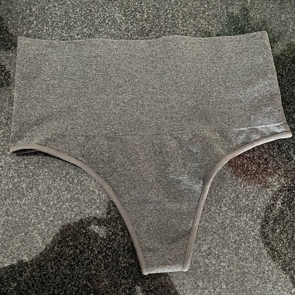 Gray Women's thong Shapewear Size L